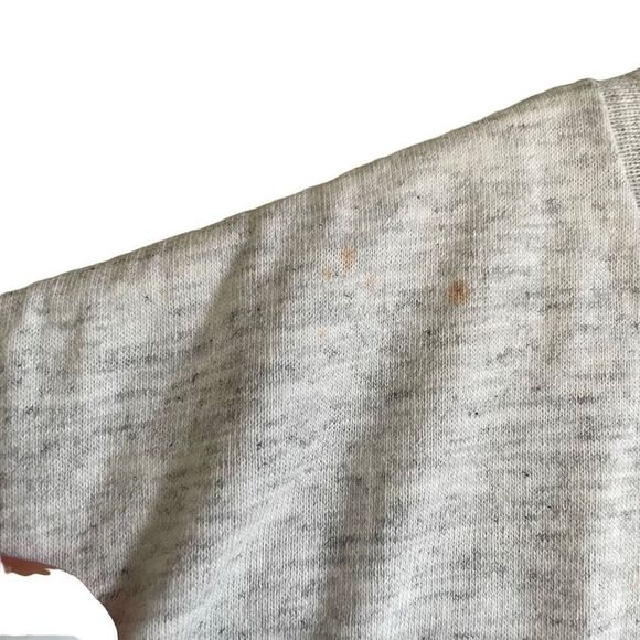 Vtg SofTee TShirt Unisex XL Americana Flag Double Sided Screenprint Made in USA - Picture 2 of 8